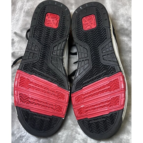 Airspeed Footwear Spade 2 Boys Size 6 Skateboarding Sneakers Low Top White Red - Picture 4 of 12